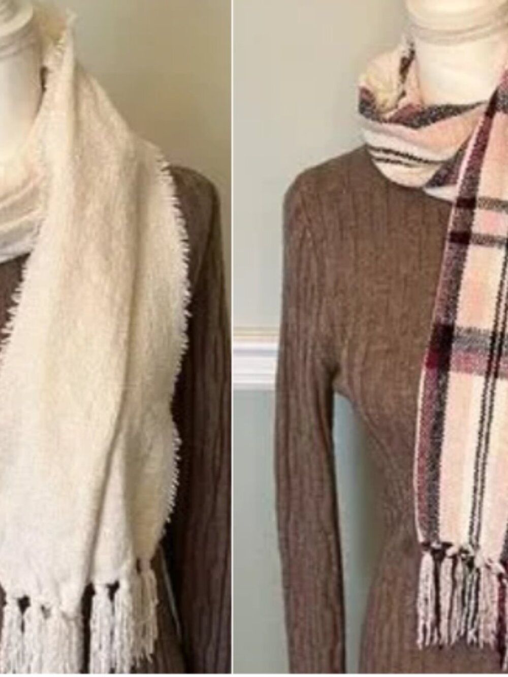 **Winter Clearance** Bundle of 2 scarfs and 1 set of gloves